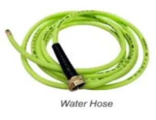 Alpha PSC-150 Water Hose 15' 1/4" Diamater 1/4NPSM X 3/4" 