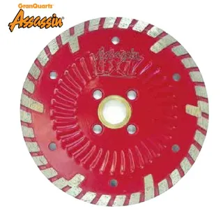 Assassin EXT Turbo Blade 4" 7/8"-20mm-5/8" with 4 Holes