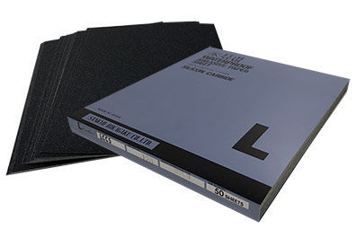 9/" x 11/" Silicon Carbide Sanding Sheet Wet//Dry 400A Grit 10 Pcs