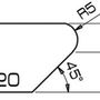 ADI UHS 120 Series Profile Wheel D20 35mm Bore Position 1