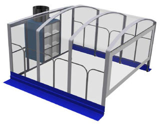 Duroair Retractable Dust Enclosure 10HP 230V 1 Phase