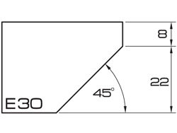 ADI UHS Profile E30 3cm 120 Series CNC Profile Wheels
