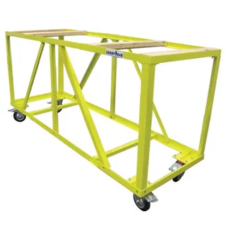 Weha Yellow 27&quot; Fabrication Table 84&quot;X 27&quot; X 40&quot;