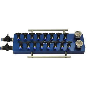 Blick Portable Manifold Incoming and Outgoing Line, 8 pair