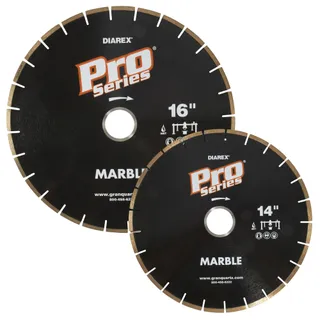 Pro Series Marble Bridge Saw Blades, 7mm Segment, 50/60 Arbor