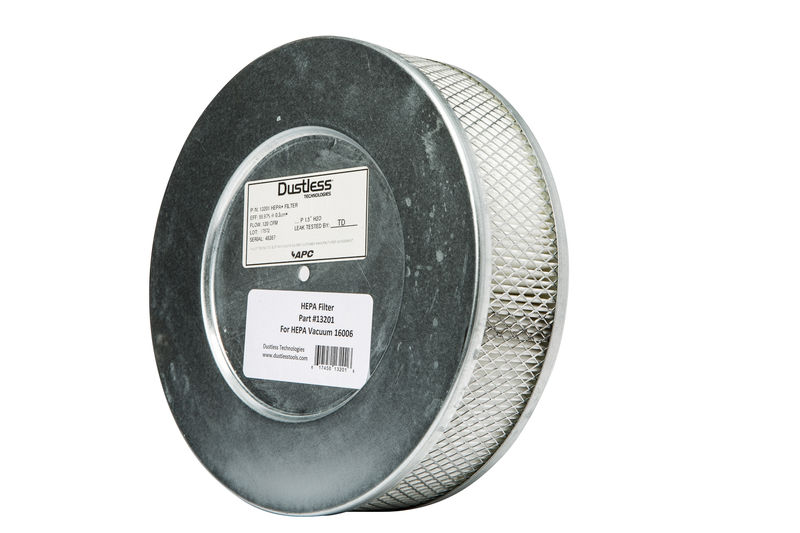 DUSTLESS WET/DRY HEPA FILTER