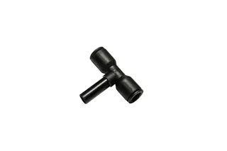 Manzelli Air T-Connector Black that Connects 2 Air Cylinders