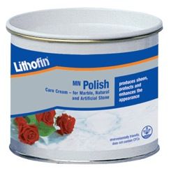 Lithofin MN Polish Cream, Black 500ml