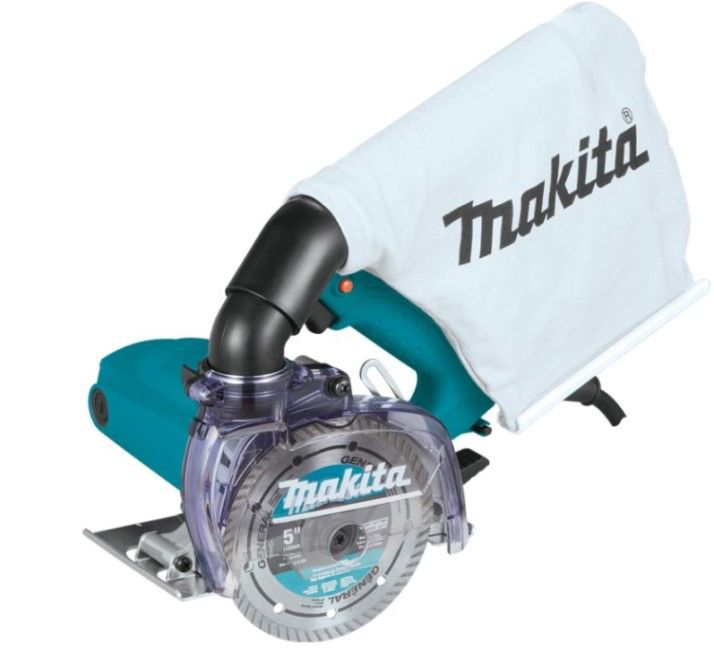 Makita Dry Masonry Saw with Dust Extraction 5