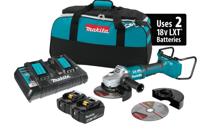 Makita Brushless Angle Grinder Kit 7