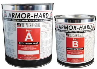 Armor Hard Early Set Standard Gray Structural Epoxy Kit with AGG