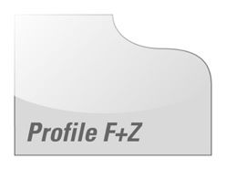 ADI UHS Router Bit Form FZ, 3cm Position 2, UHS Bit Metal with Toucher R=10