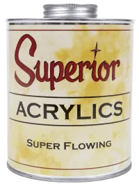 Superior Acrylics Super Flowing, Quart