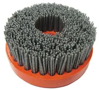 Tenax Silicon Carbide Brush 4" 240 Grit Snail Lock