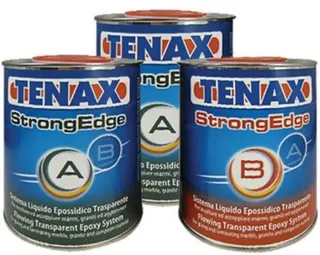 Tenax StrongEdge Water Clear Flowing Epoxy 3 Gallon Set