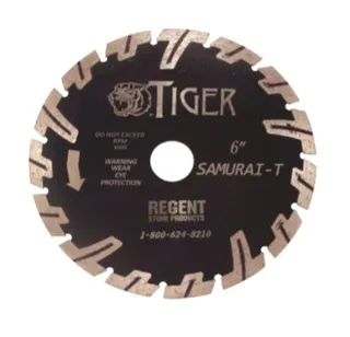 Tiger Series Samurai T-Shape Blade 6"