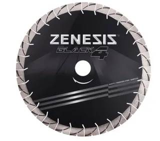 Zenesis Black 4 Bridge Saw Blade 16" 90mm