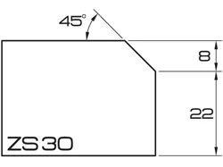 ADI UHS Profile ZS30 3cm 80 Series CNC Profile Wheels